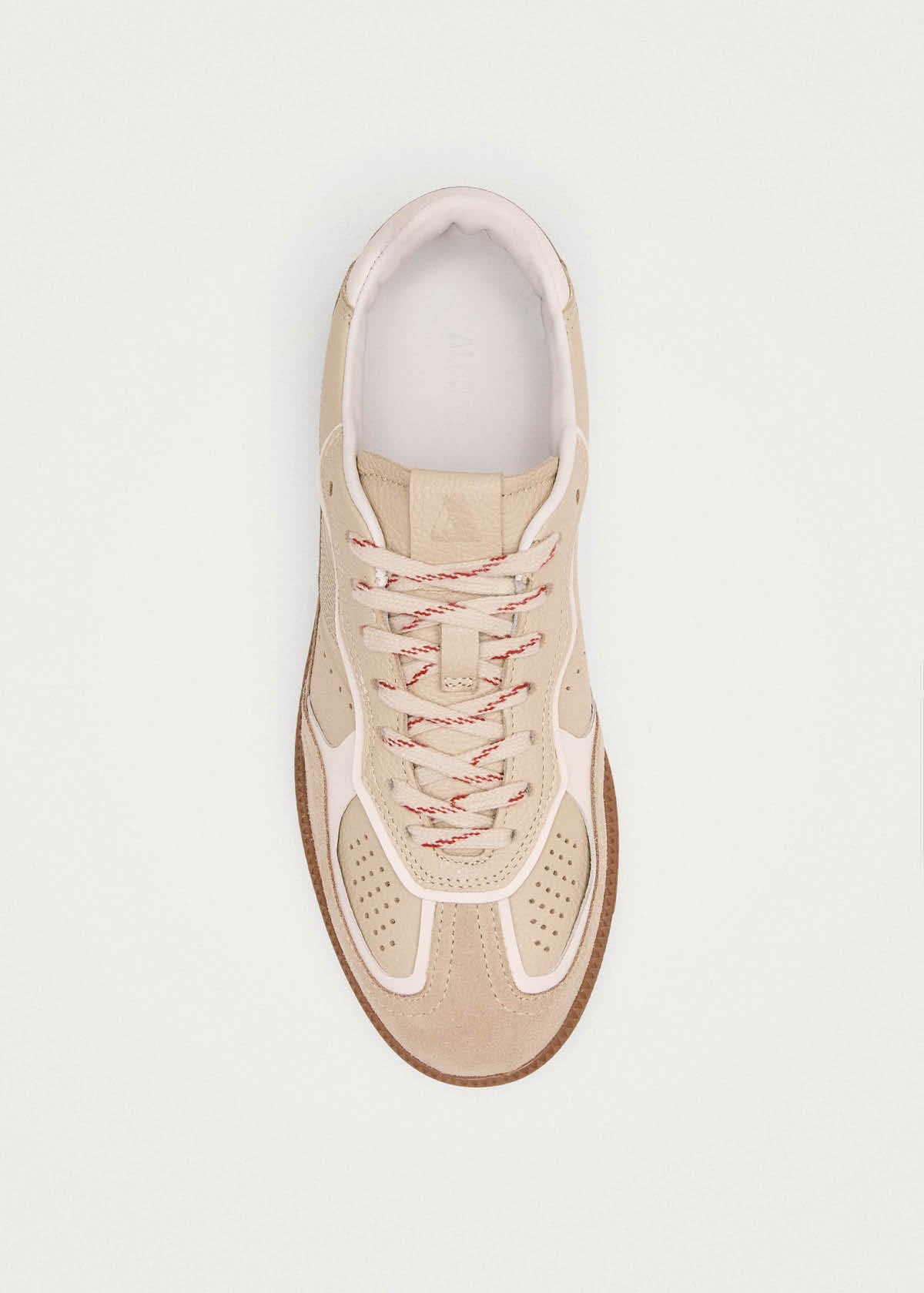 Tb.490 Rife Grain Cream Leather Sneakers - Image 5