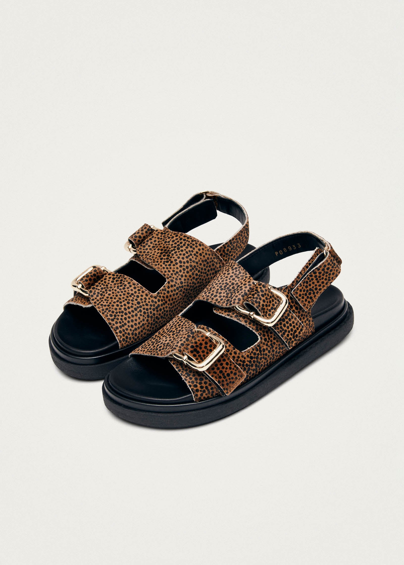 Harper Soft Tan Leather Sandals - Image 7
