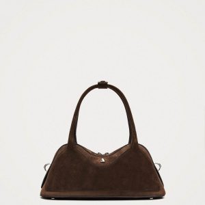 Hilma Suede Brown Leather Bag