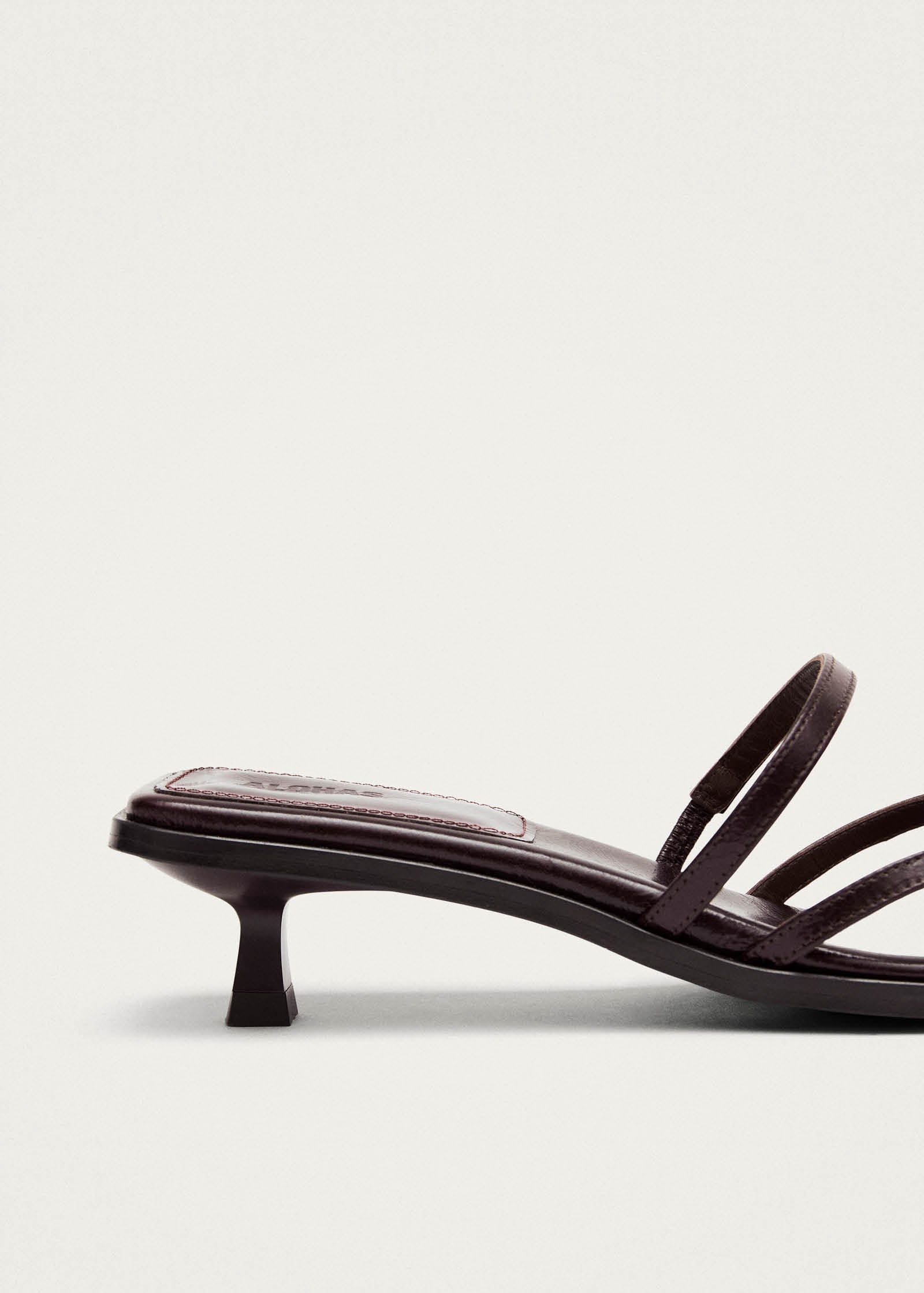 Liko Rift Dark Brown Leather Sandals - Image 7