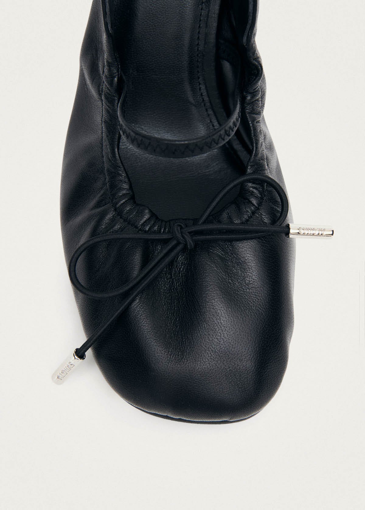 Marly Black Leather Pumps - Image 6