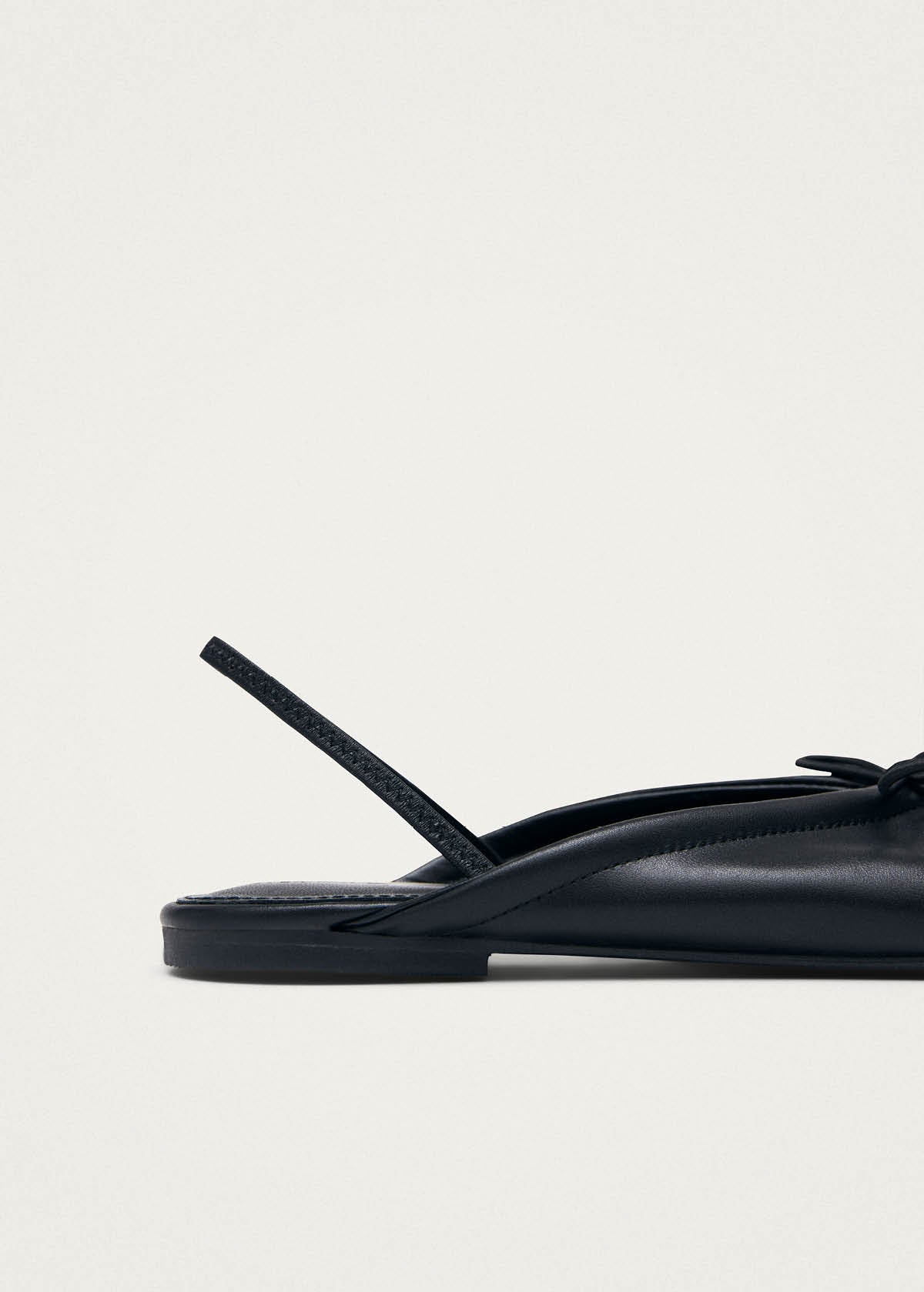 Oli Black Leather Ballet Flats - Image 7
