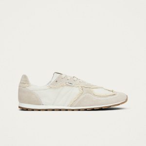 Tb.1985 Clemont Crochet Cream Sneakers