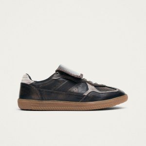 Tb.490 Club Vinyl Vintage Effect Brown Leather Sneakers