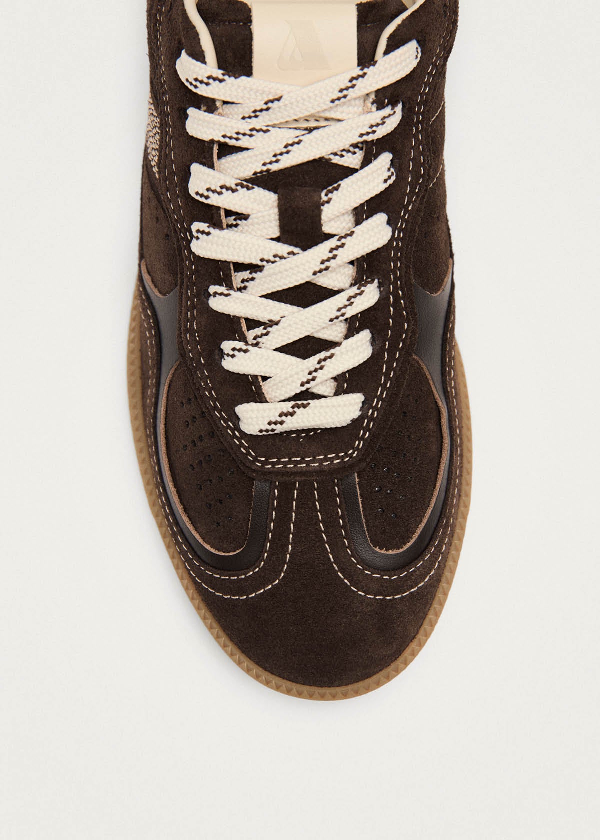 Tb.490 Rife Chocolate Cream Leather Sneakers - Image 6