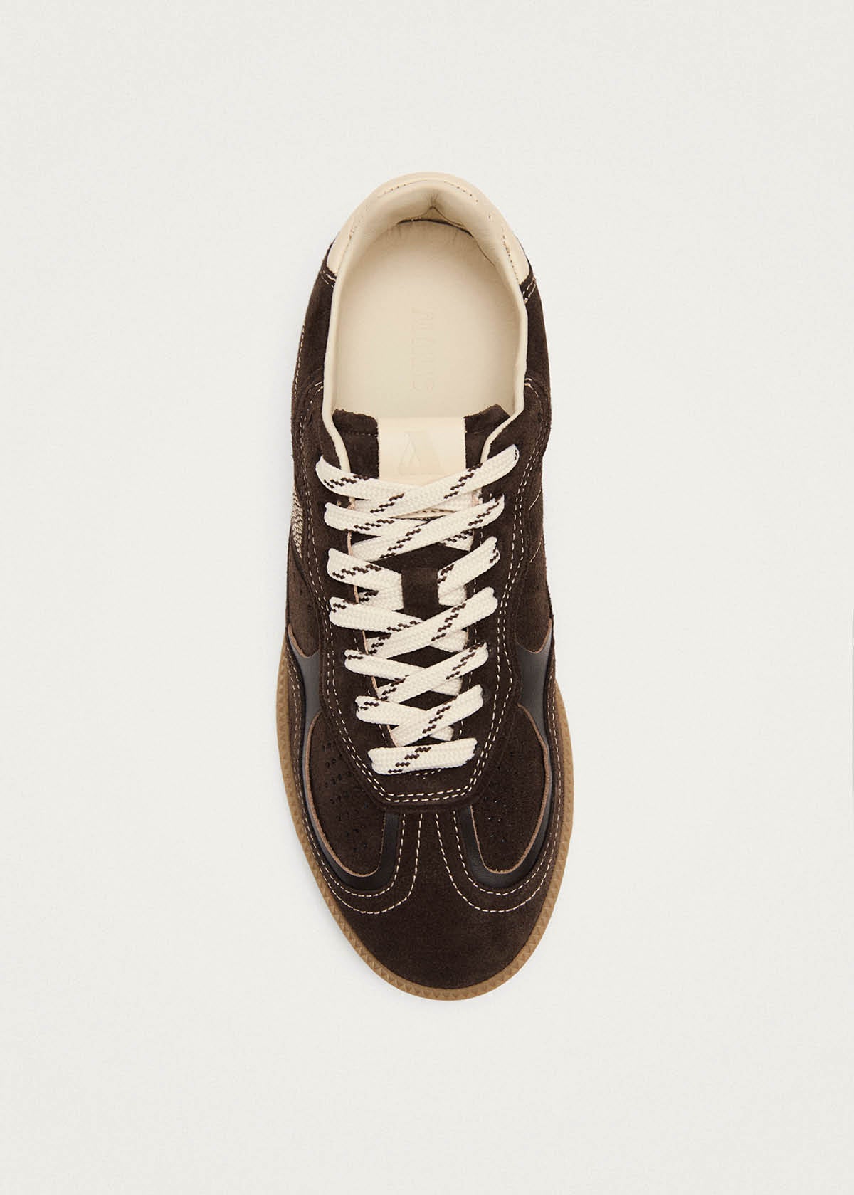Tb.490 Rife Chocolate Cream Leather Sneakers - Image 5